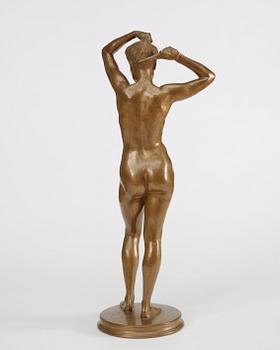 Nils Möllerberg, "Flicka som kammar sig" (= Woman combing her hair).