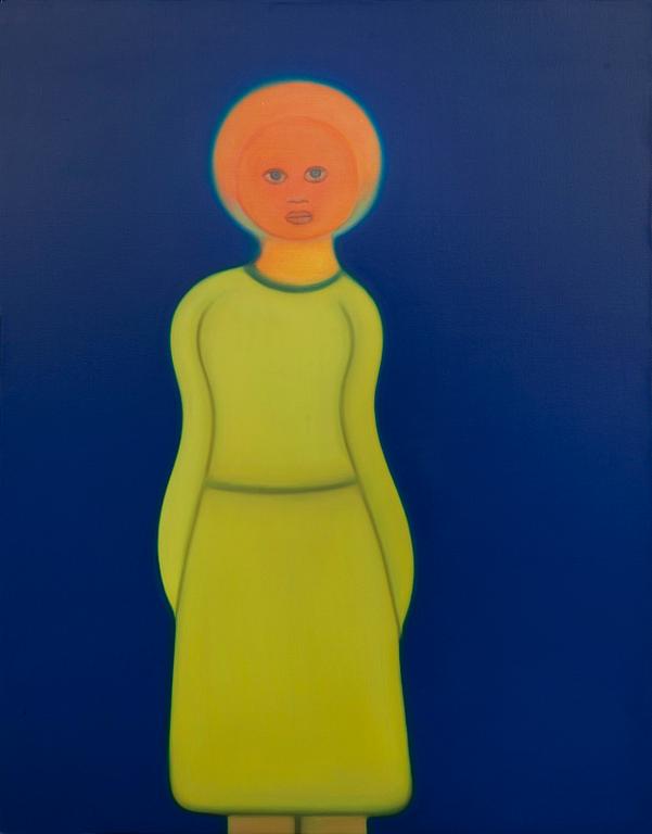 MARI SUNNA, a signed and dated oil on canvas.