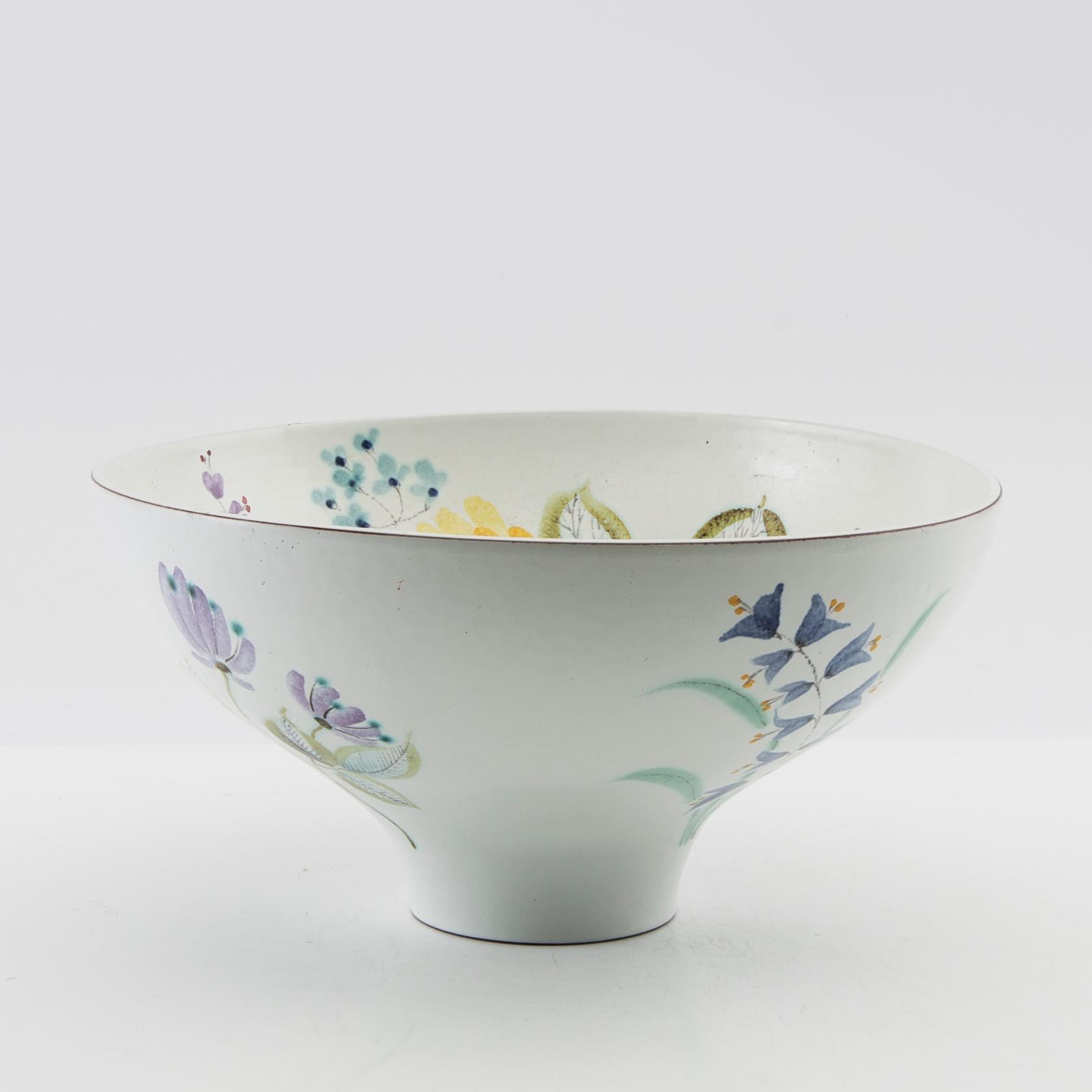 Stig Lindberg, skål Gustavsberg studio 1900-talets mitt.