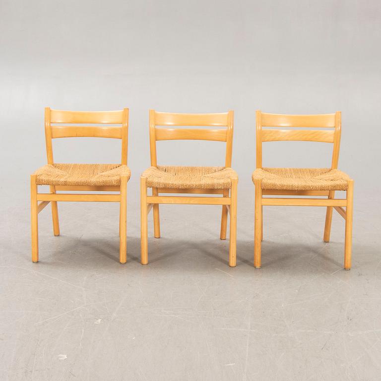 Børge Mogensen, "BM1", chairs, 6 pcs, second half of the 20th century.