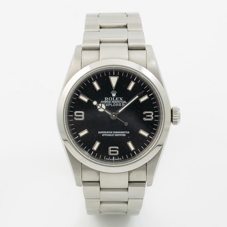 Rolex, Oyster Perpetual, Explorer, wristwatch, 36 mm.
