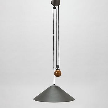 Enzo Mari & Giancarlo Fassina, taklampa, "Aggregato", Artemide, Italien, formgiven 1976.