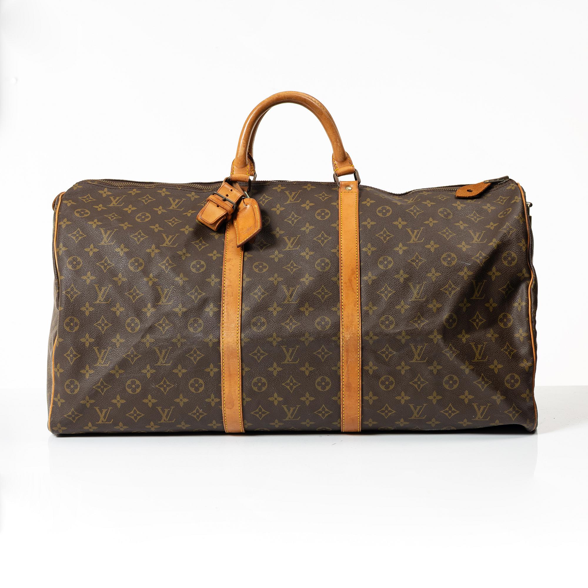Louis Vuitton, weekend bag, "Keepall 60", vintage.