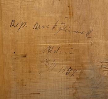 SKRIVBORD, sengustavianskt, 1700-talets slut.