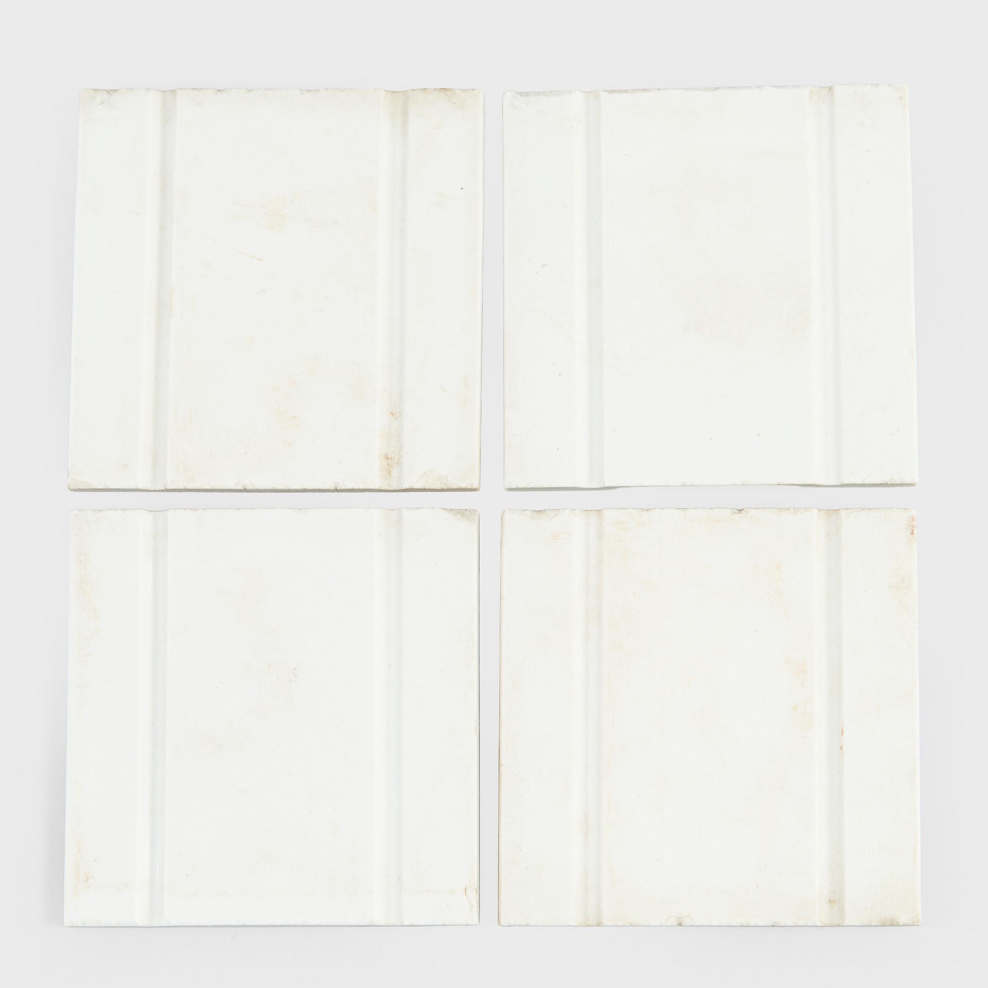 Hilkka-Liisa Ahola, 95 ceramic tiles for Arabia 1960s.