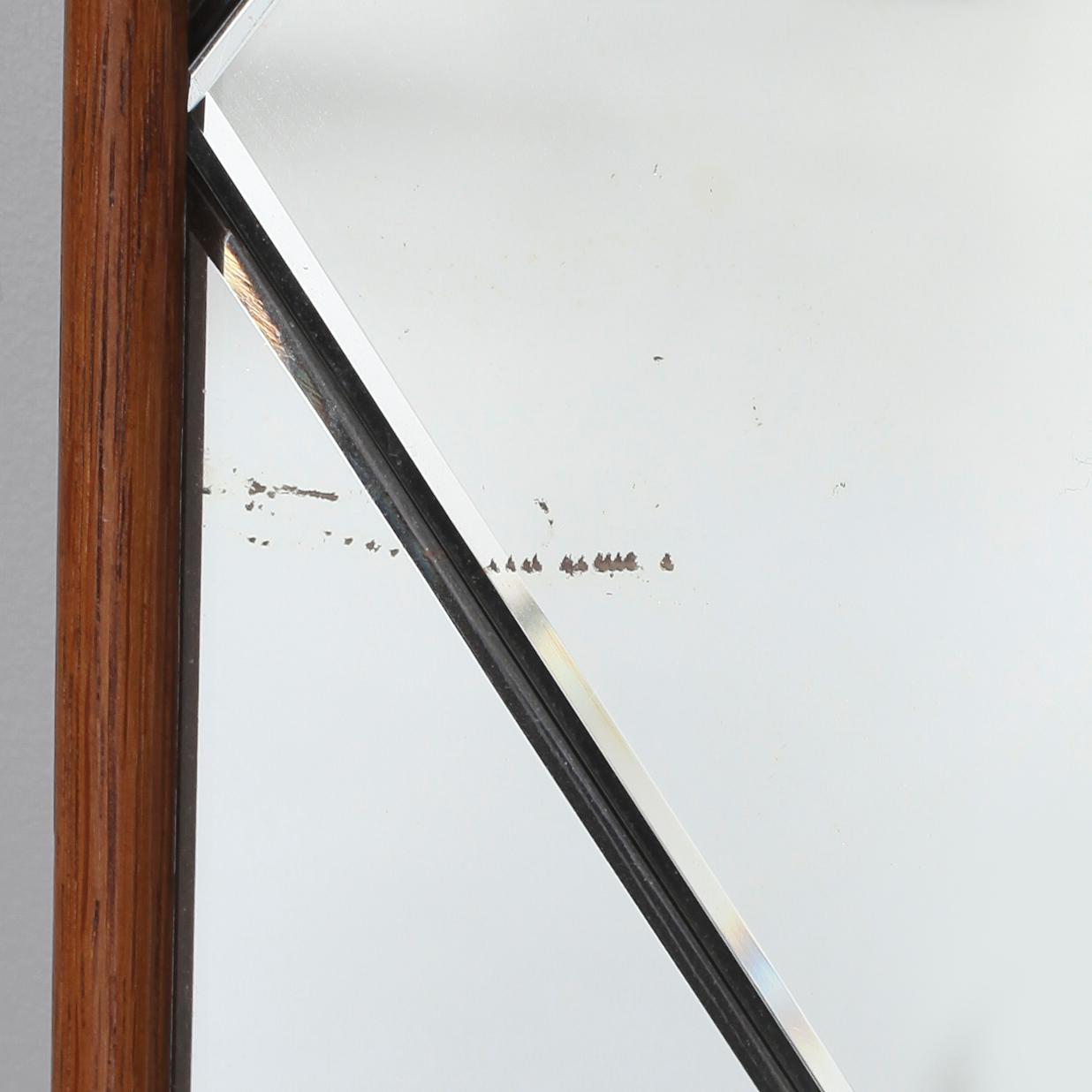 A mirror by AB Glas och trä, Hovmanstorp, Sweden, second half of the 20th century.