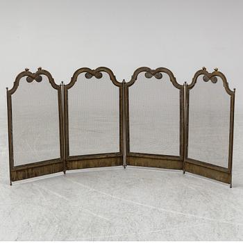 GNISTGALLER, fyrdelad, mässing, 1900-talets första hälft.