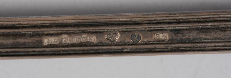 RAGUSKED, silver, J.G. Åhlén, Enköping 1880.