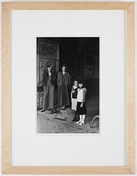 Edouard Boubat, photograph signed on verso.