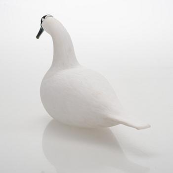 Oiva Toikka, a glass bird, signed O. Toikka  Nuutajärvi 15 2004.