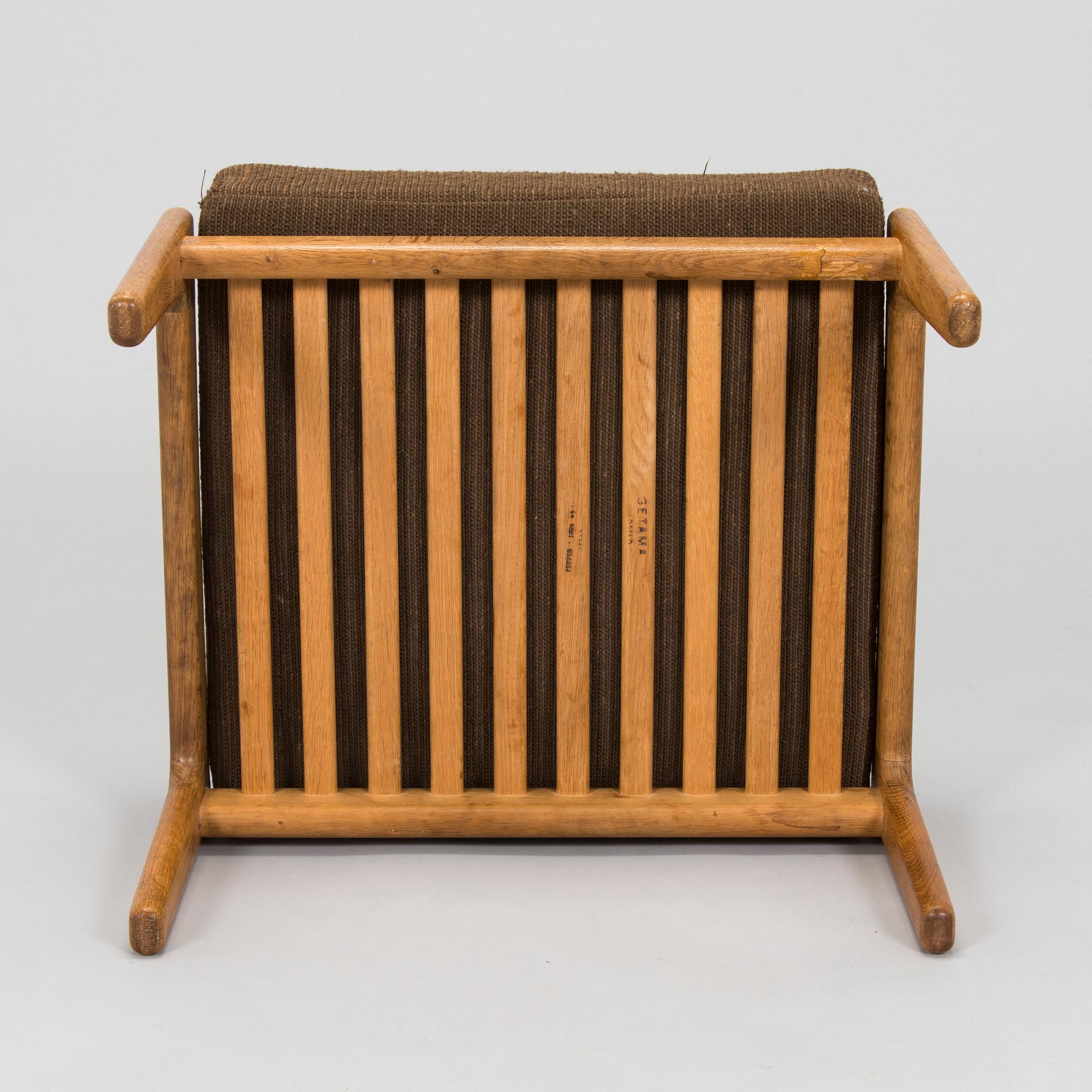 Hans J. Wegner, nojatuolipari ja rahi, "GE 290", Getama, Gedsted, Danmark.
