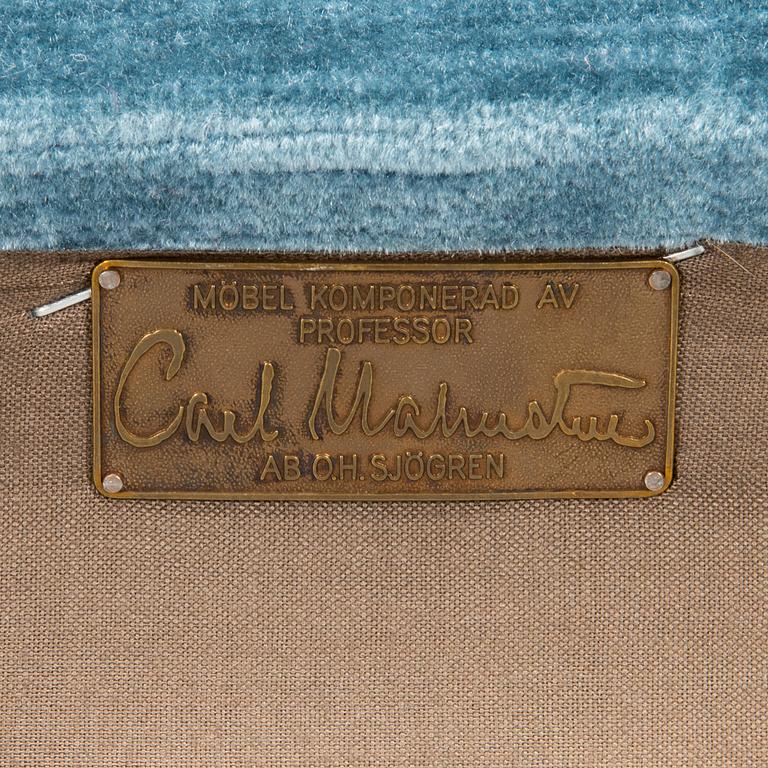 Carl Malmsten, A 'Samsas' sofa, AB O.H. Sjögren, Tranås, Sweden.