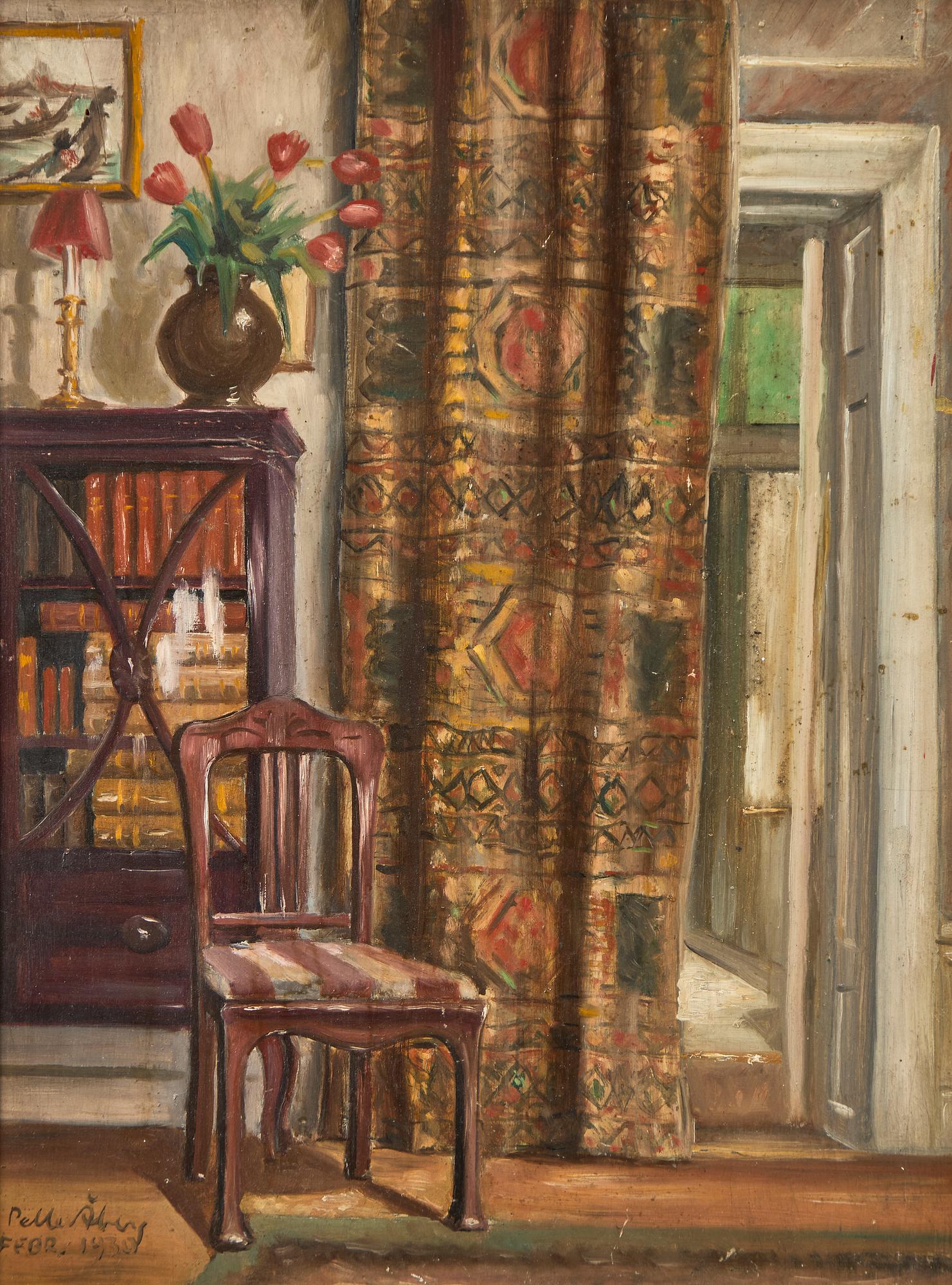 Pelle Åberg, Interior.