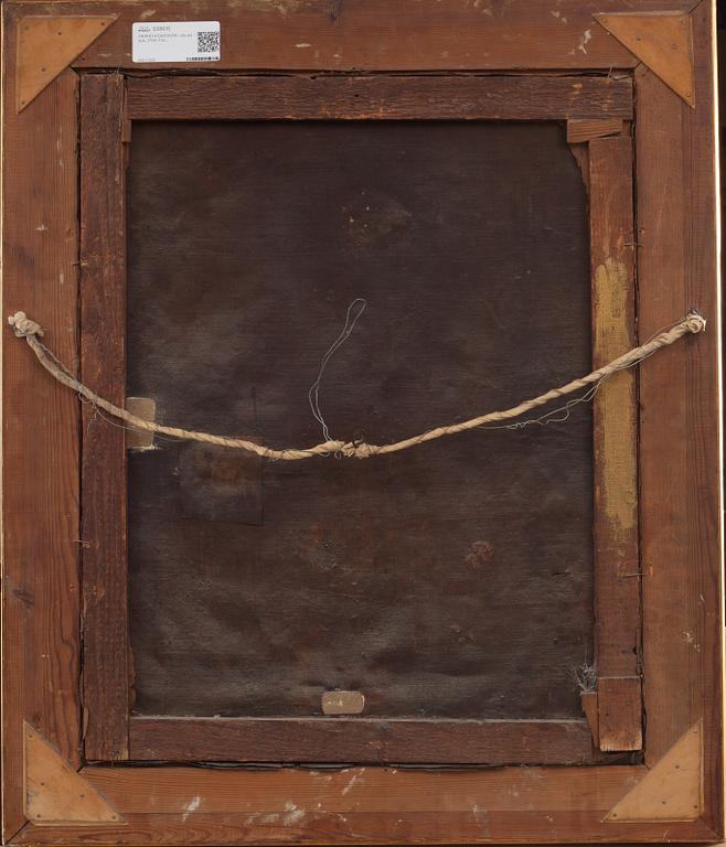 OKÄND KONSTNÄR, olja på duk. 1700-TAL.