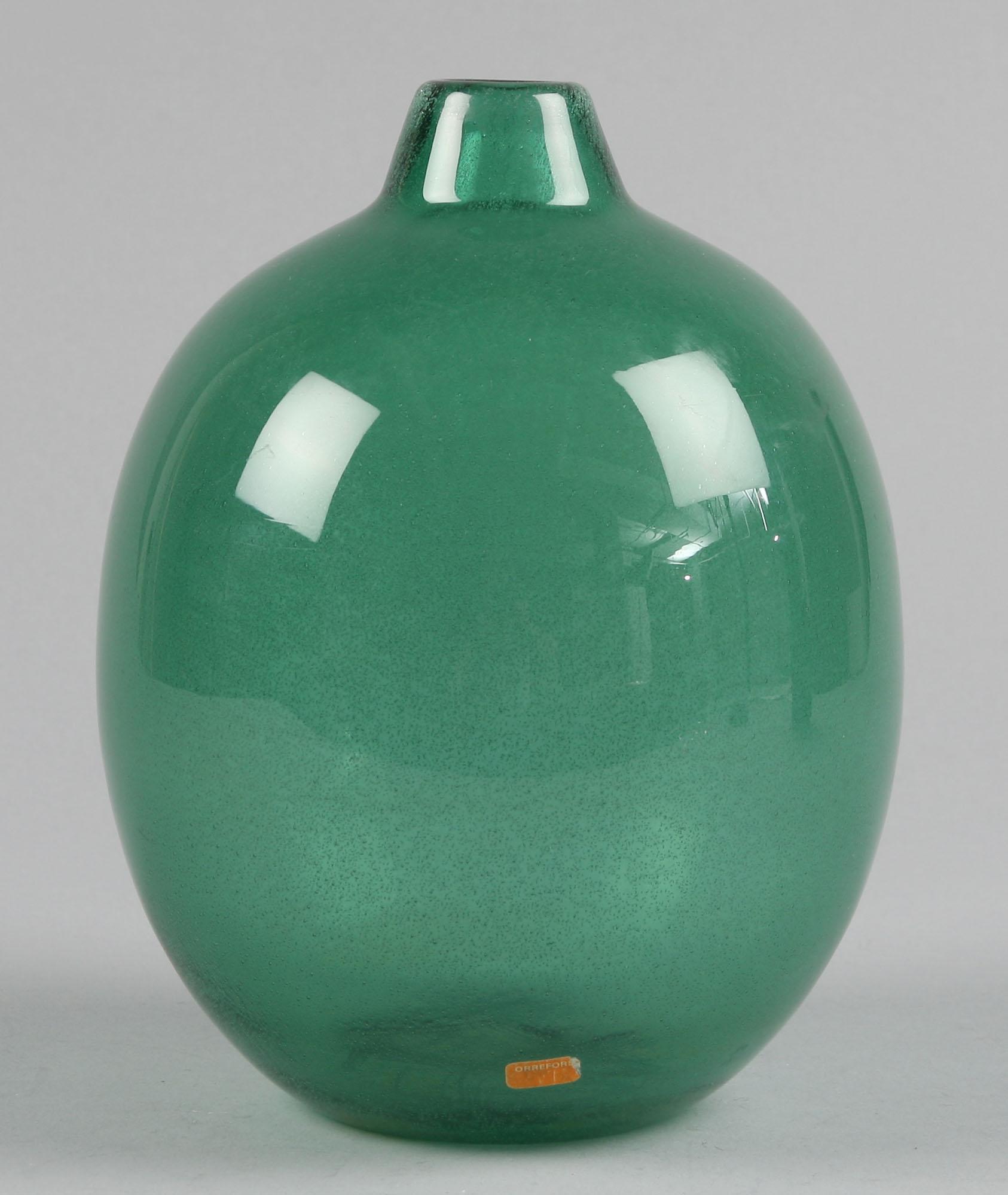 VAS, glas, Sven Palmqvist, Expo 488 68 Orrefors, sign.