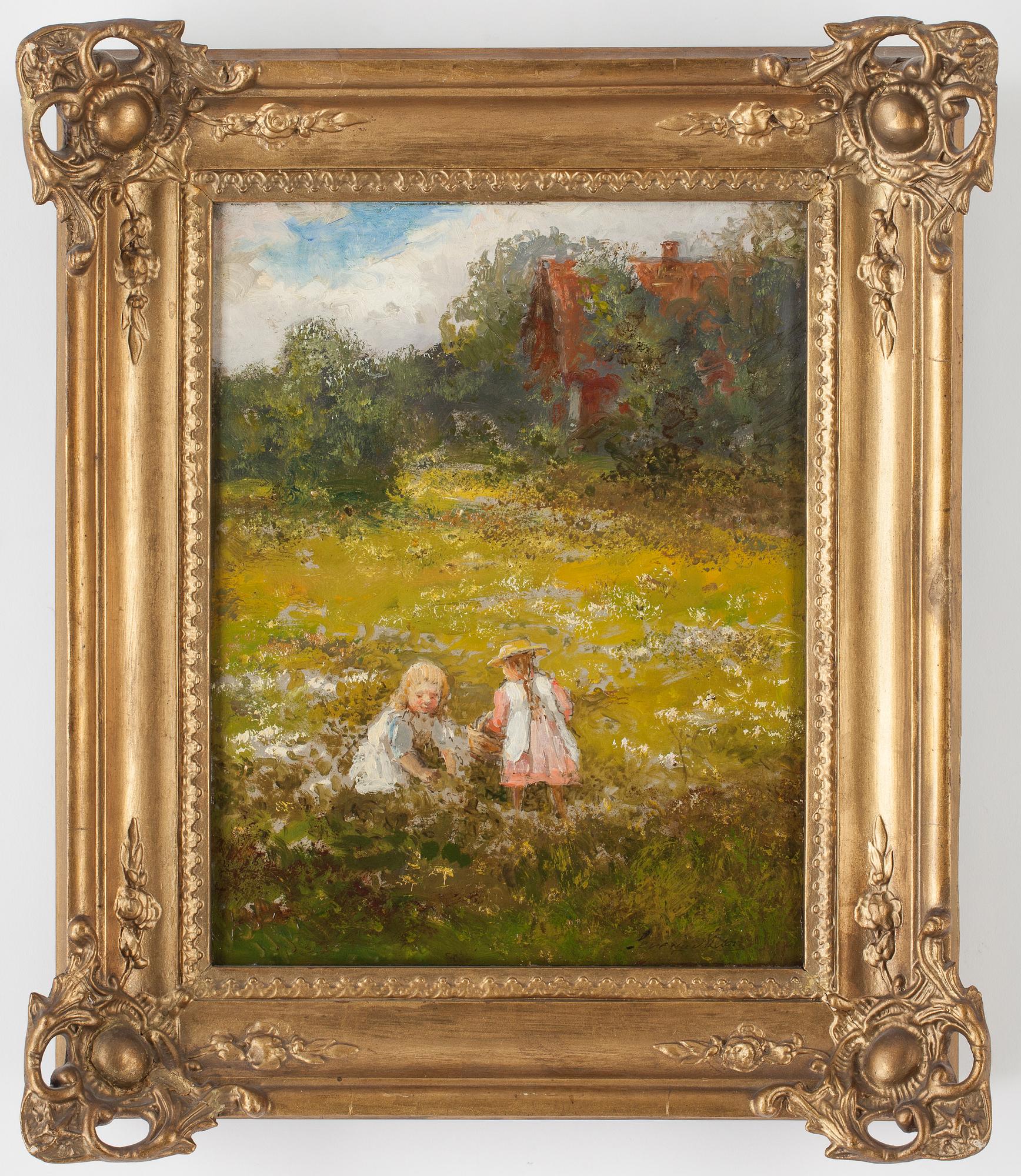 SEVERIN NILSON, olja på duk, signerad.