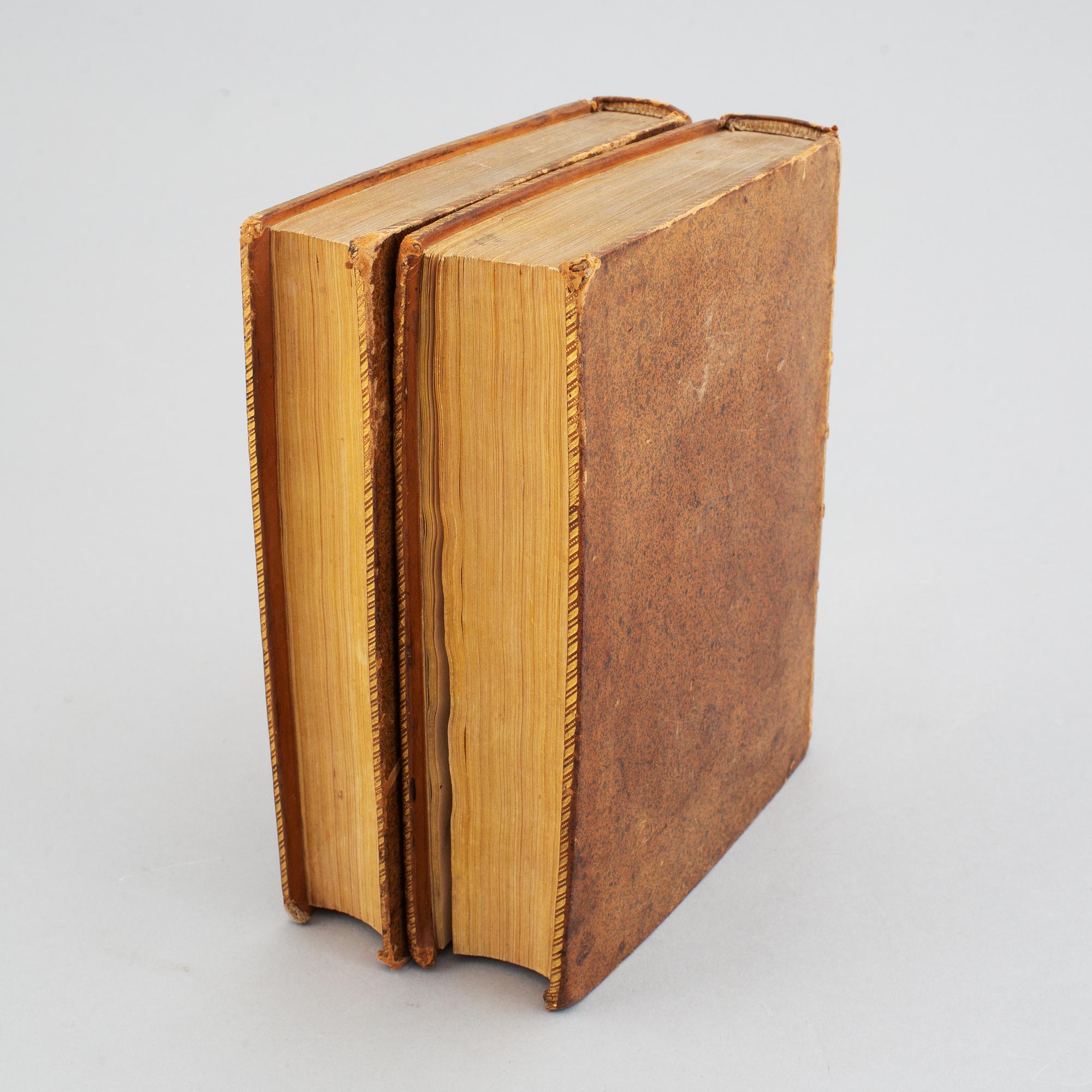 First Swedish edition of Argenis, 1740 (2 vol).