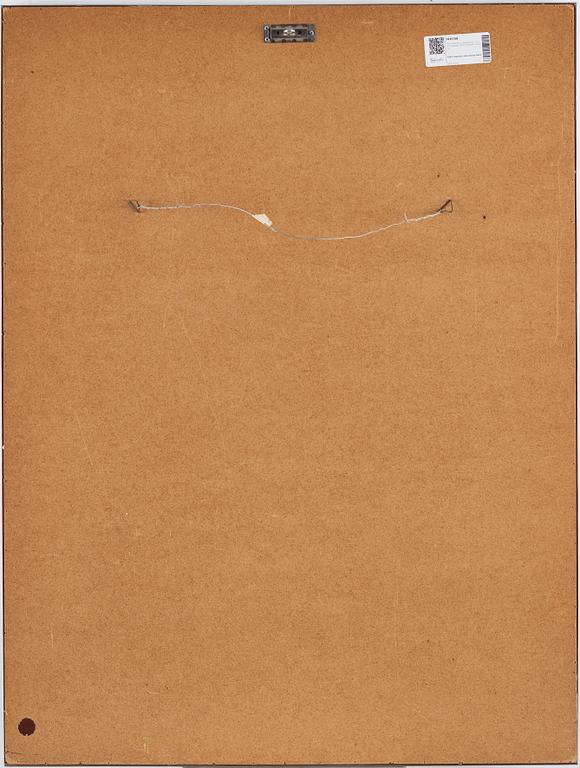 Ivor Abrahams, blandteknik. Sign och daterad 77.