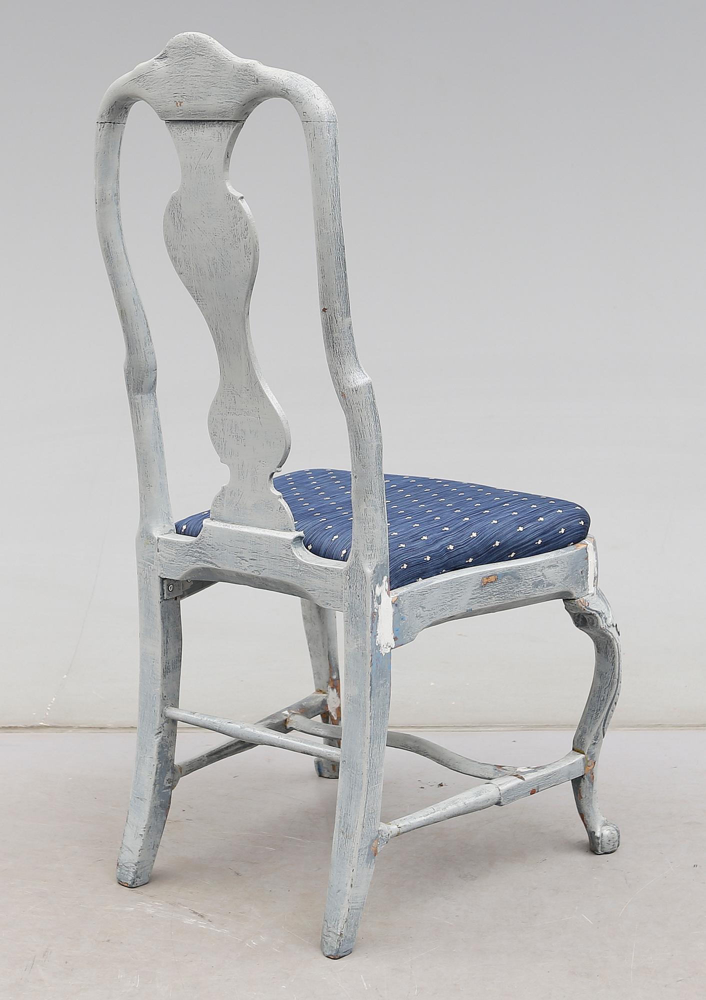 STOL, senbarock, 1700-tal.