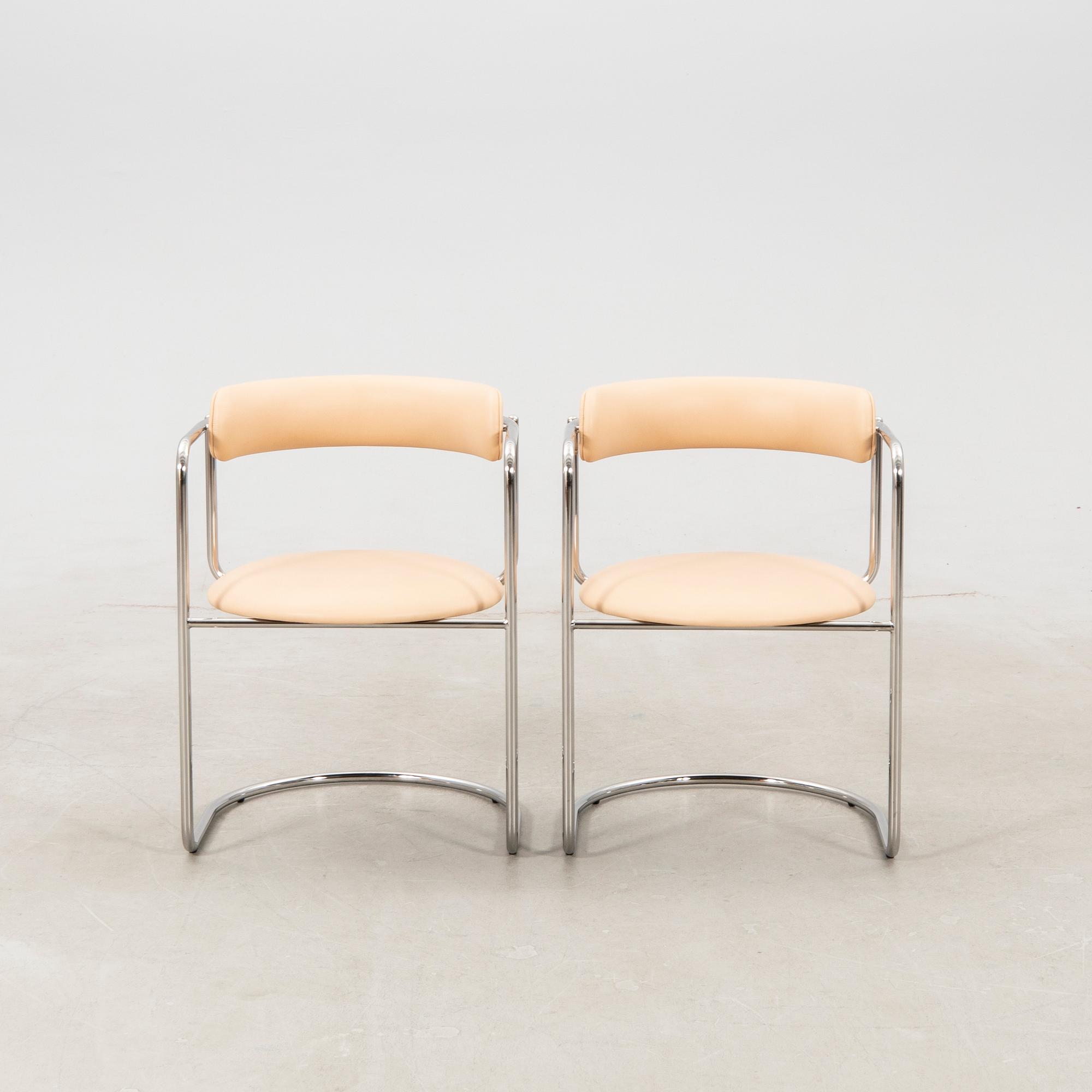 Ida Linea Hildebrand armchairs, a pair from the FF series for Friends & Founders, 2018.