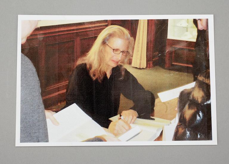 BÖCKER, 2 st om foto, "Portraits", Richard Avedon och "Ritratti", Annie Leibovitz.