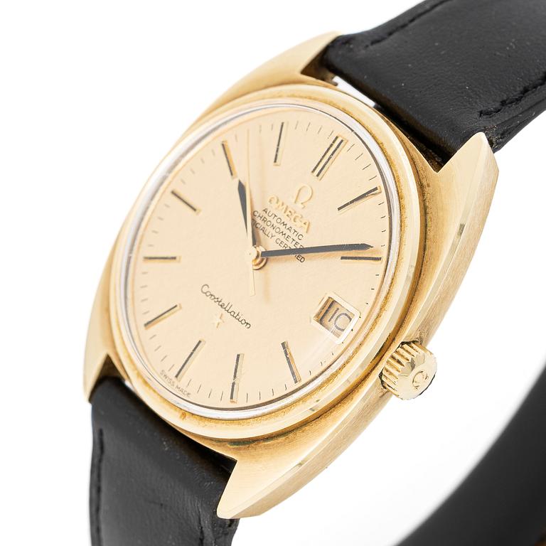 Omega, Constellation, “C”, wristwatch, 35 mm.