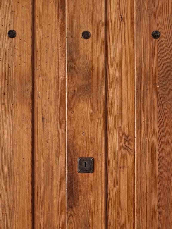 Axel Einar Hjorth, a stained pine "Lovö" cabinet, Nordiska Kompaniet, Sweden 1930's.