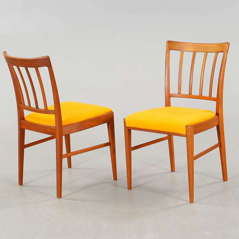 Six 1950/60s chairs.