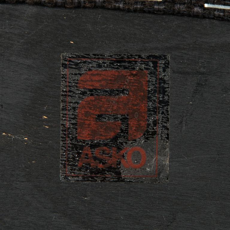 Olli Borg ja Mauri Laatikainen, fåtöljer, ett par, "Rondo", Asko 1960-tal.