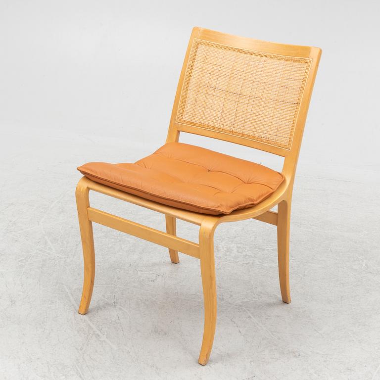 Bruno Mathsson, chairs, 3 pcs, "Kerstin", Dux.