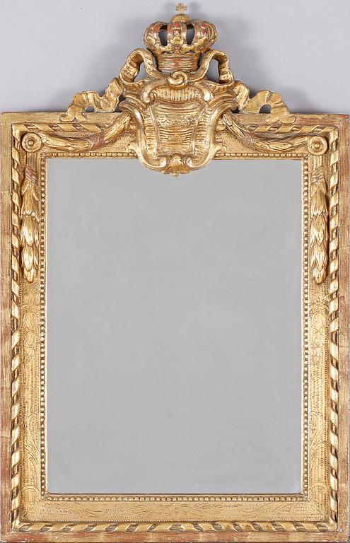A late 19th century mirror / frame.