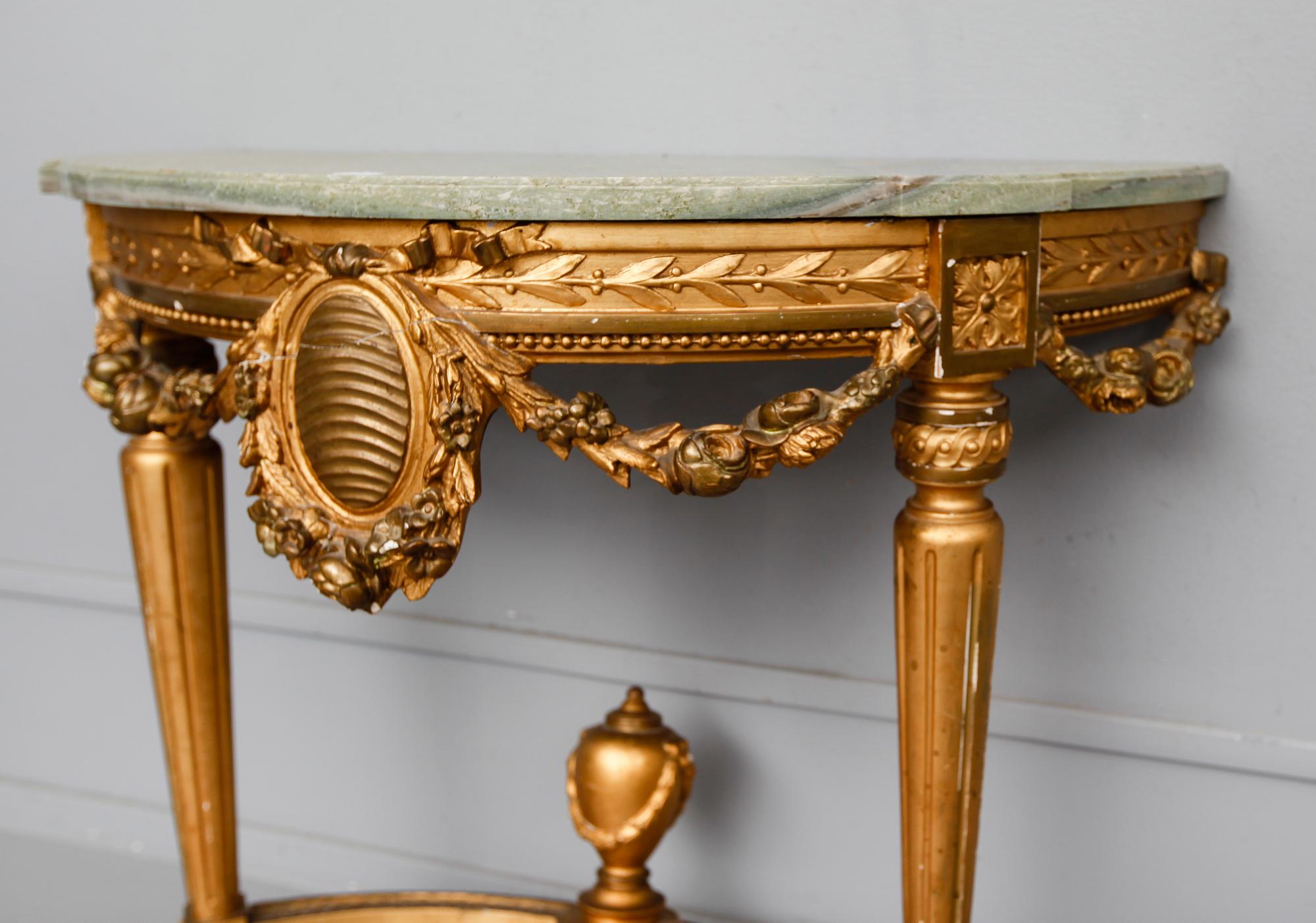 KONSOLBORD, gustaviansk stil, 1900-talets första hälft.