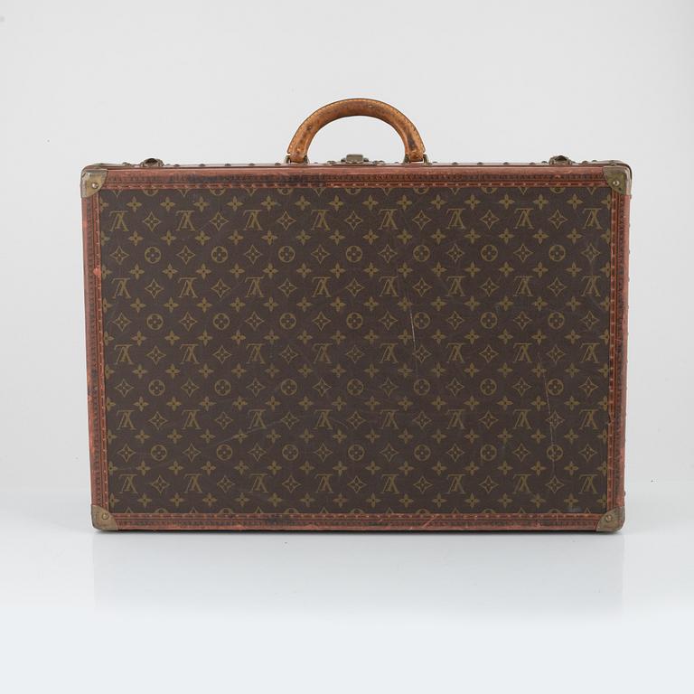 Louis Vuitton, suitcase "Alzer 65", vintage.