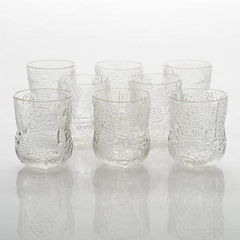 Oiva Toikka, 29 lasiston osia, "Fauna", Nuutajärvi Notsjö.