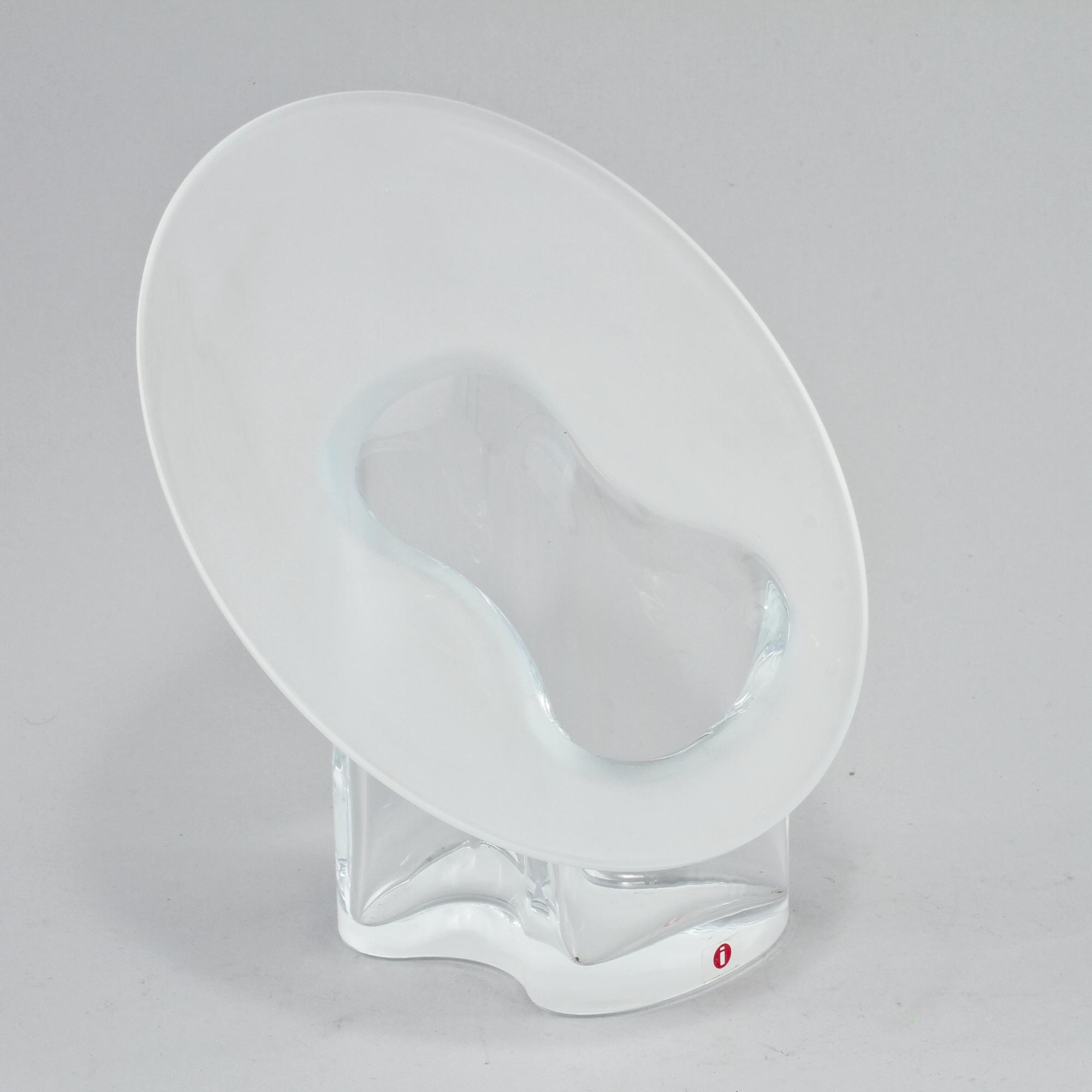 VAS, glas, "Marcel", Timo Sarpaneva Iittala, 1995.