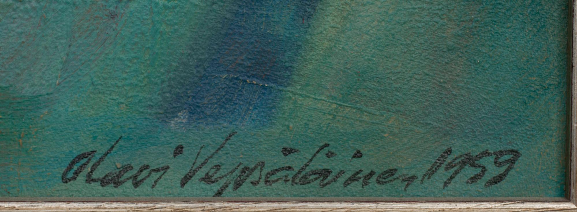 OLAVI VEPSÄLÄINEN, olja på duk, signerad och daterad 1959.