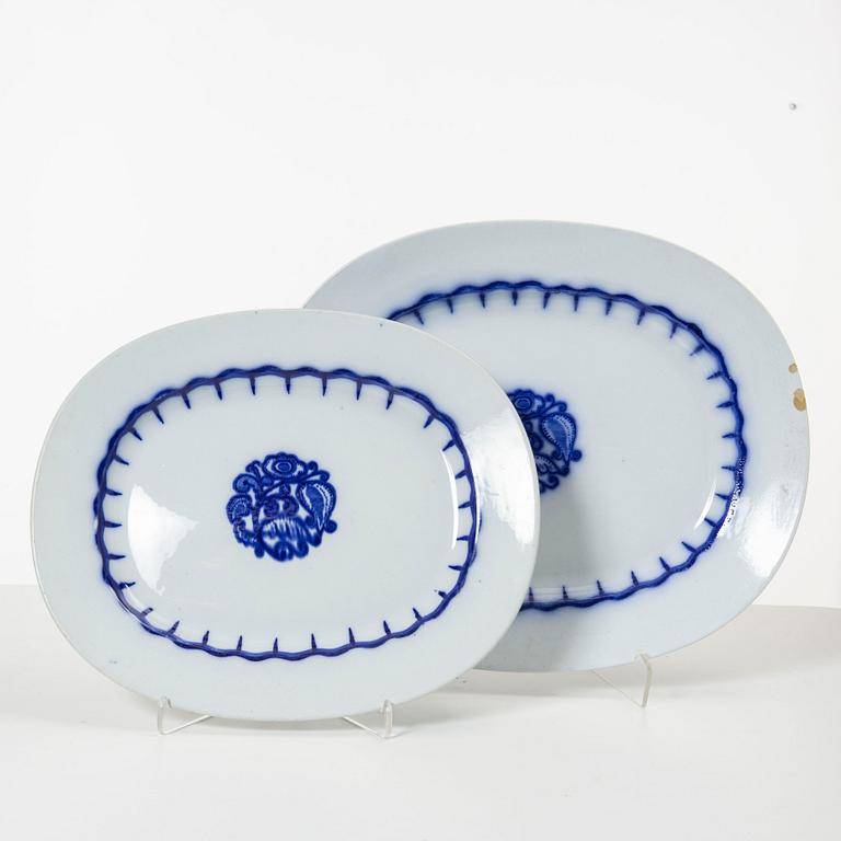 Wilhelm Kåge, service, 84 pieces, "Liljeblå", Gustavsberg.