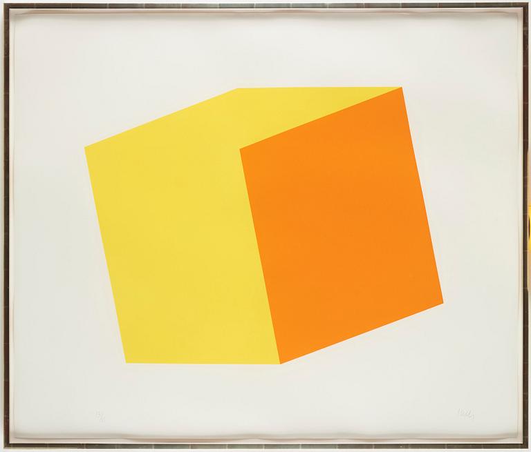 Ellsworth Kelly, "Yellow/Orange", from "Series of Ten Lithographs".