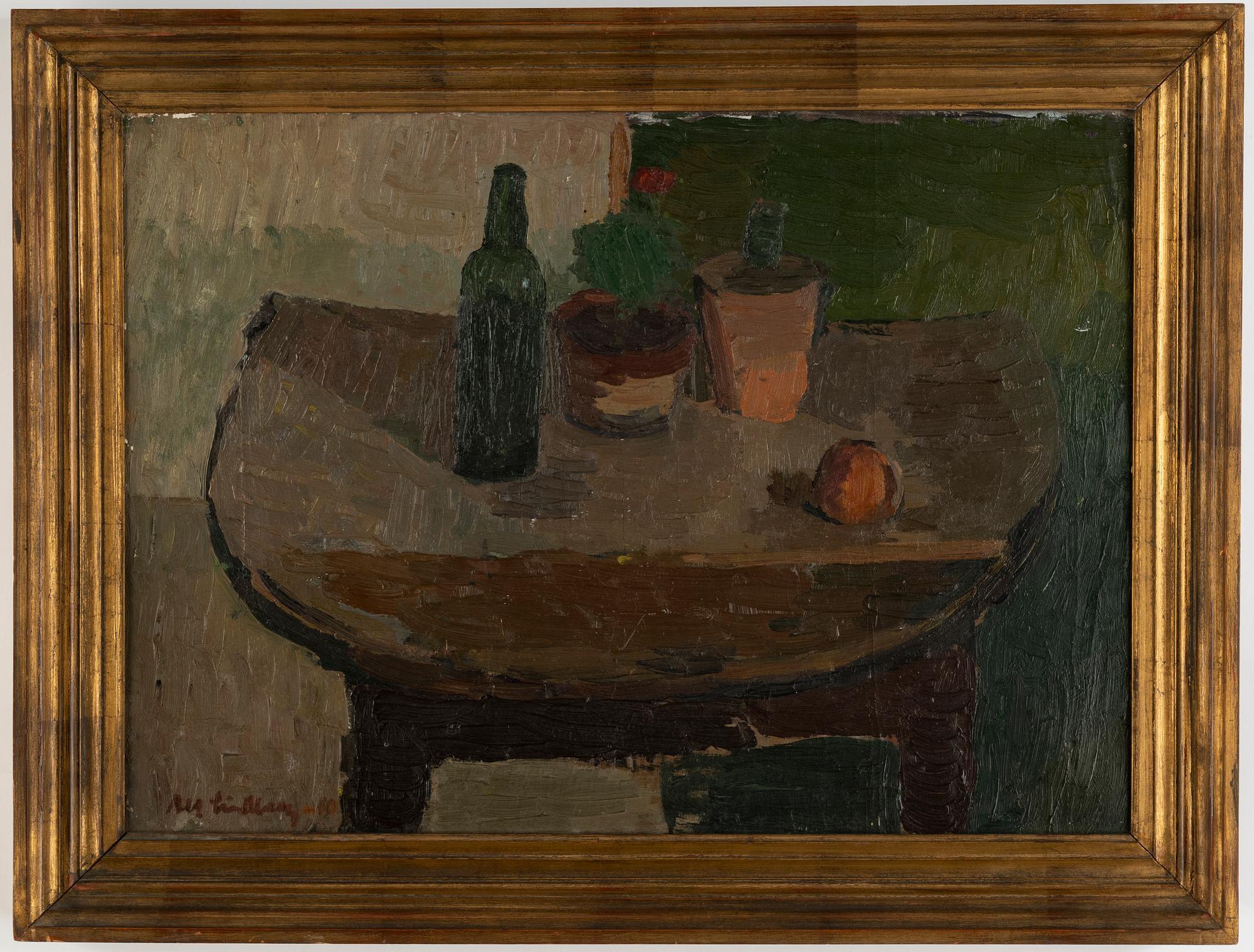 Alf Lindberg, oil on canvas, signed and dated -40.