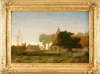 JOHN BUXTON KNIGHT, olja på duk, signerad.