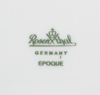 MAT- och KAFFE/TESERVIS, 176 delar, "Epoque", Rosenthal, 1900-talets slut.