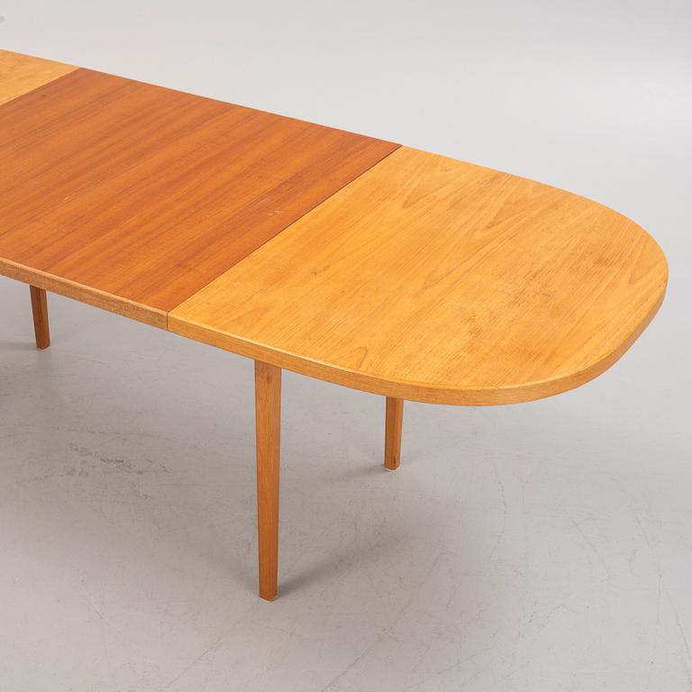 Bertil Fridhagen, dining set, five pieces with two extension leaves, "Reno", Bodafors, 1960-64.