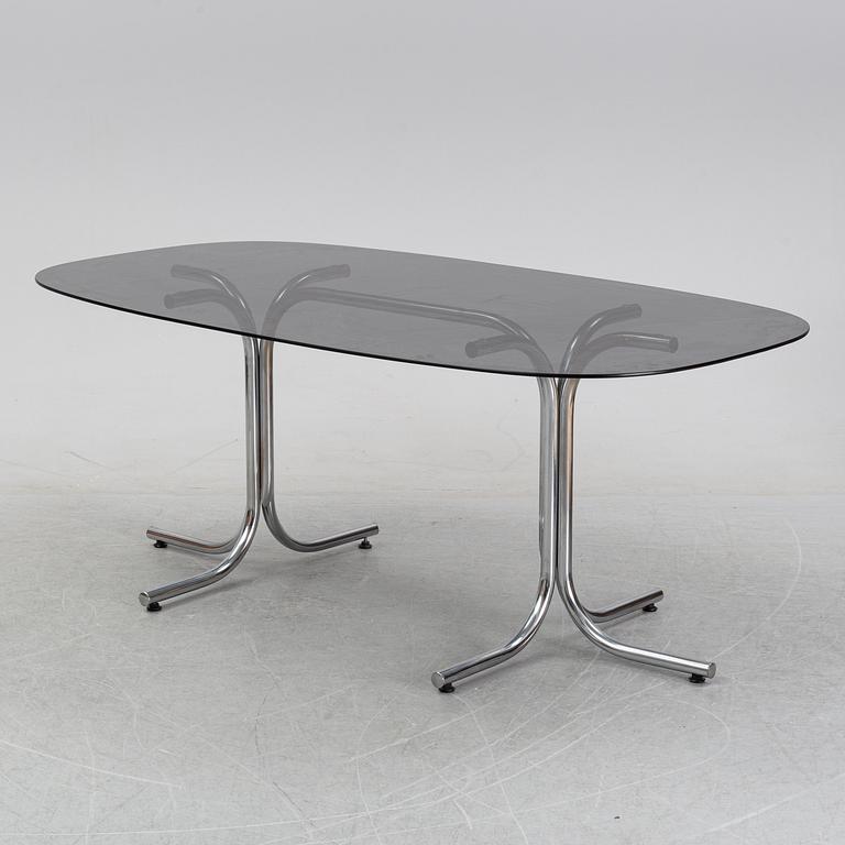 A dining table, Italy, 1980's.