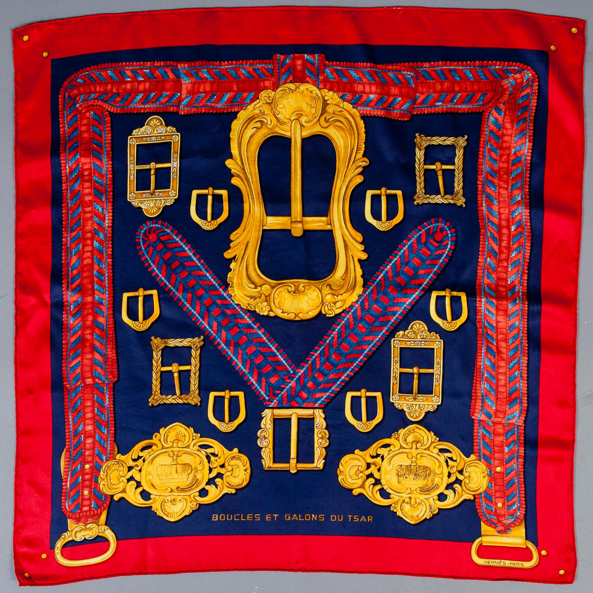 SCARF, "Boucles et Galons du Tsar", Hermès.