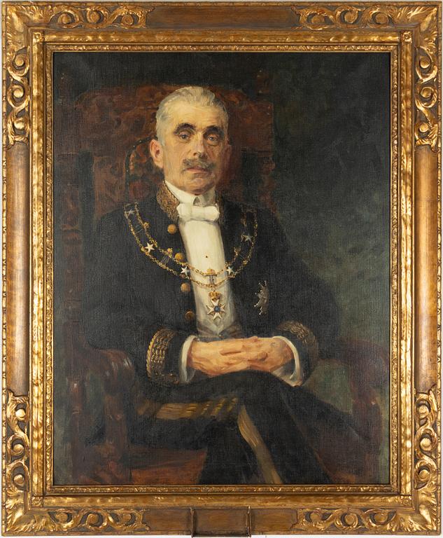 Axel Jungstedt, copy after the Court of Appeal President Berndt Hasselrot (1862-1930).
