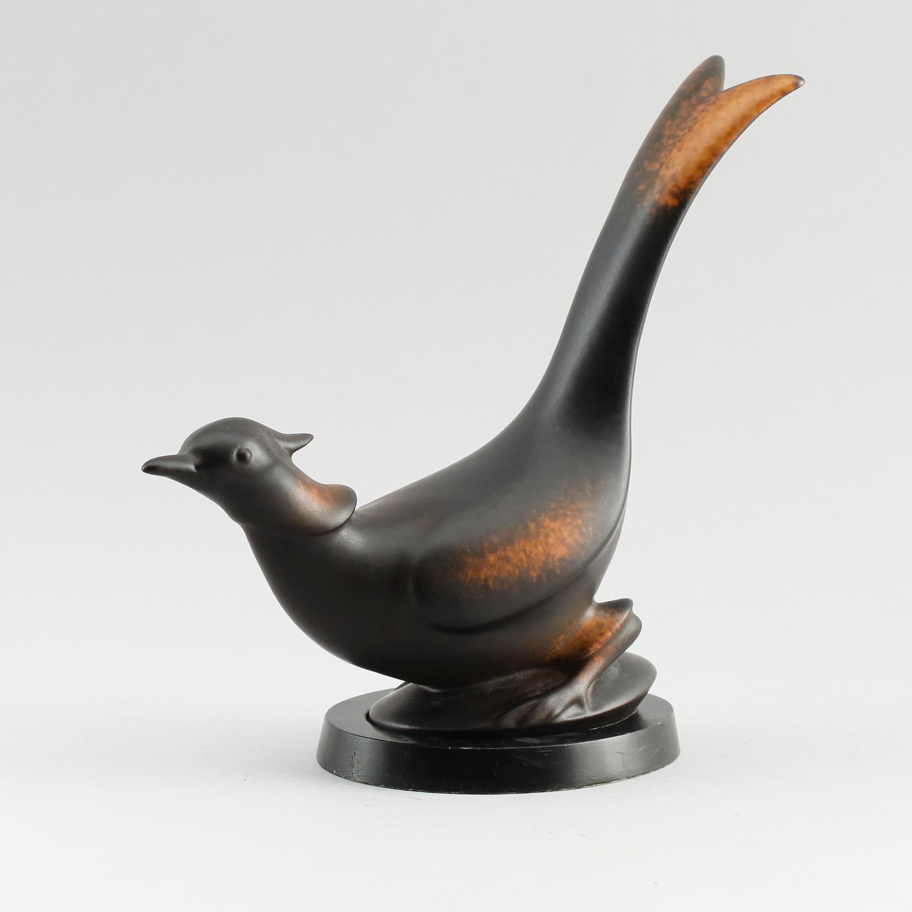FIGUR, stengods, Gunnar Nylund, Rörstrand.