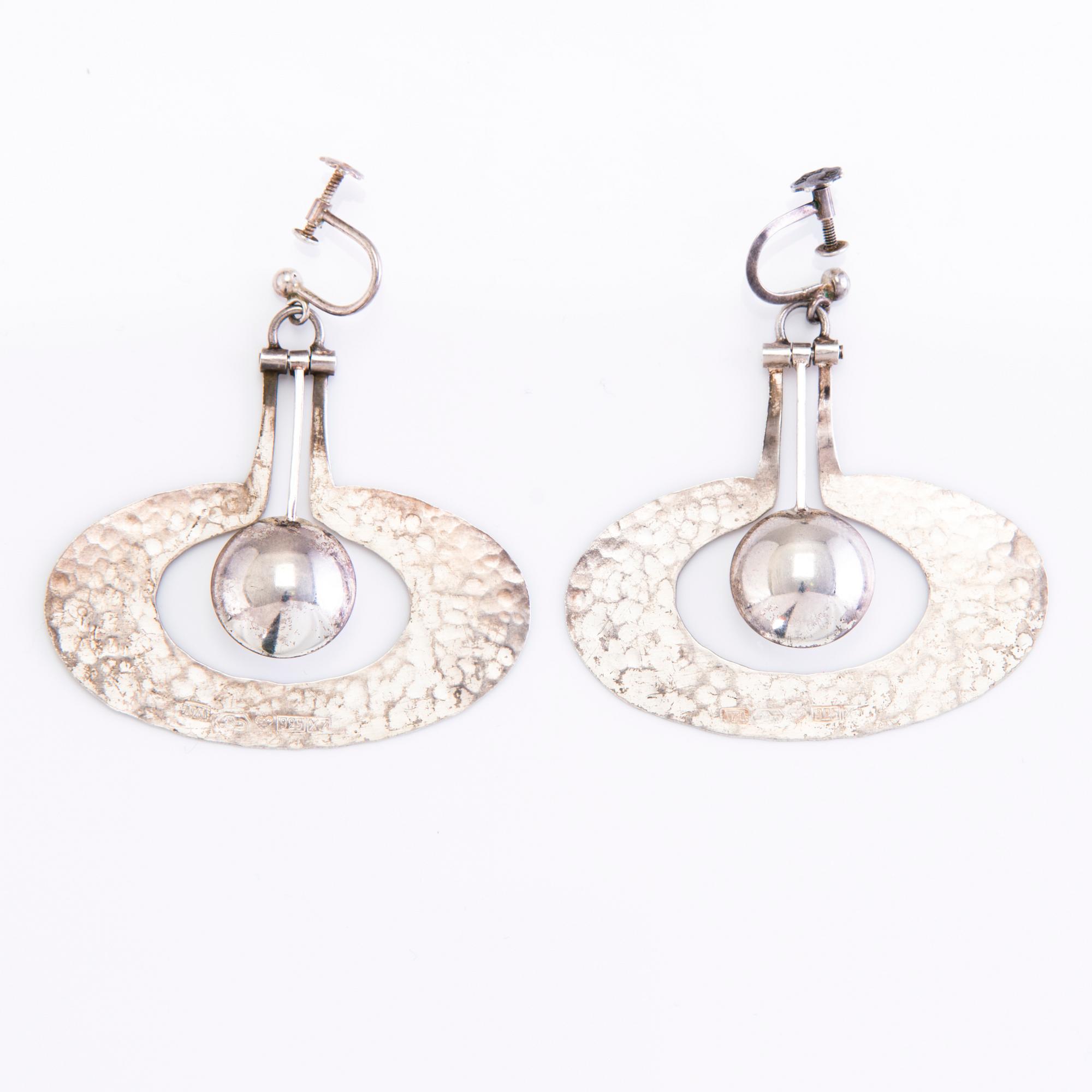 TAPIO WIRKKALA, KORVAKORUT, sterling hopeaa, Kultakeskus Hämeenlinna, 1975.