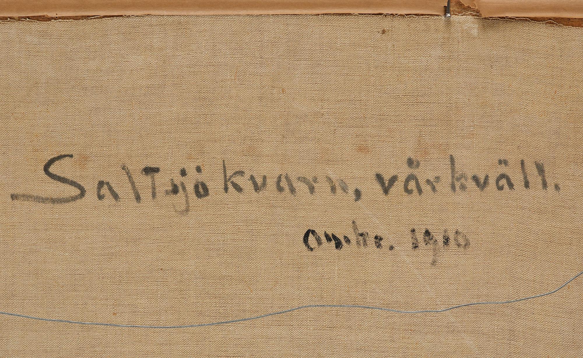 Prins Eugen, "Saltsjökvarn, vårkväll".