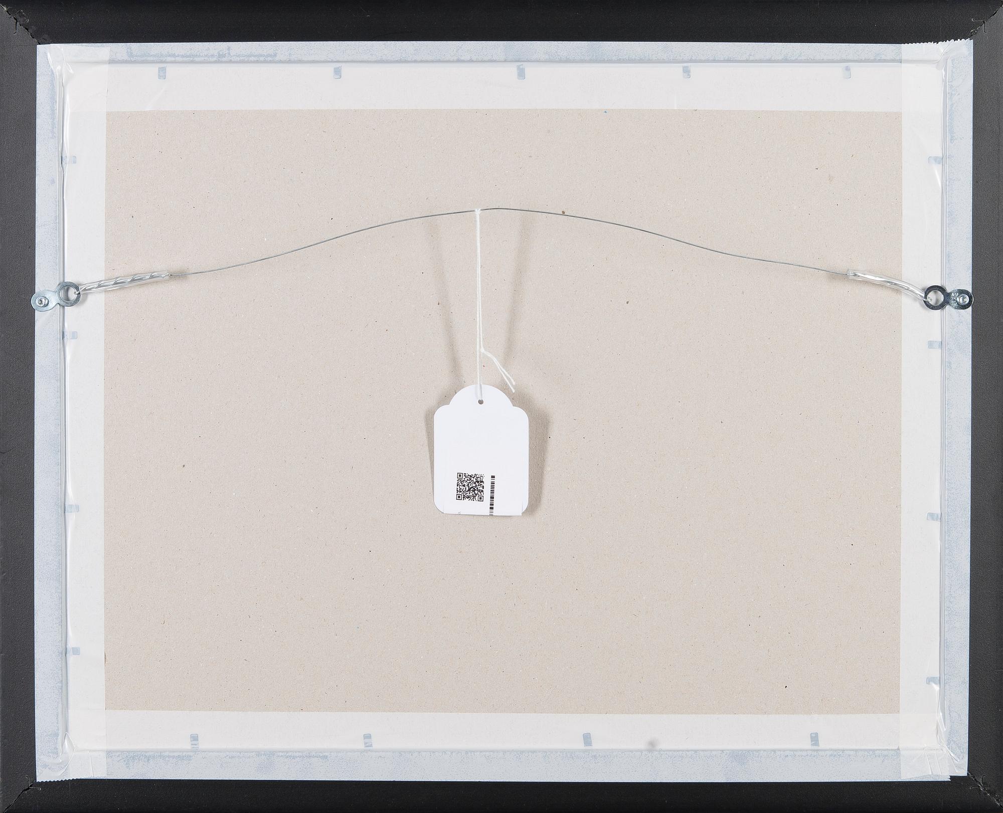 ERKKI HELLMAN, mixed media, signed an dated 62.