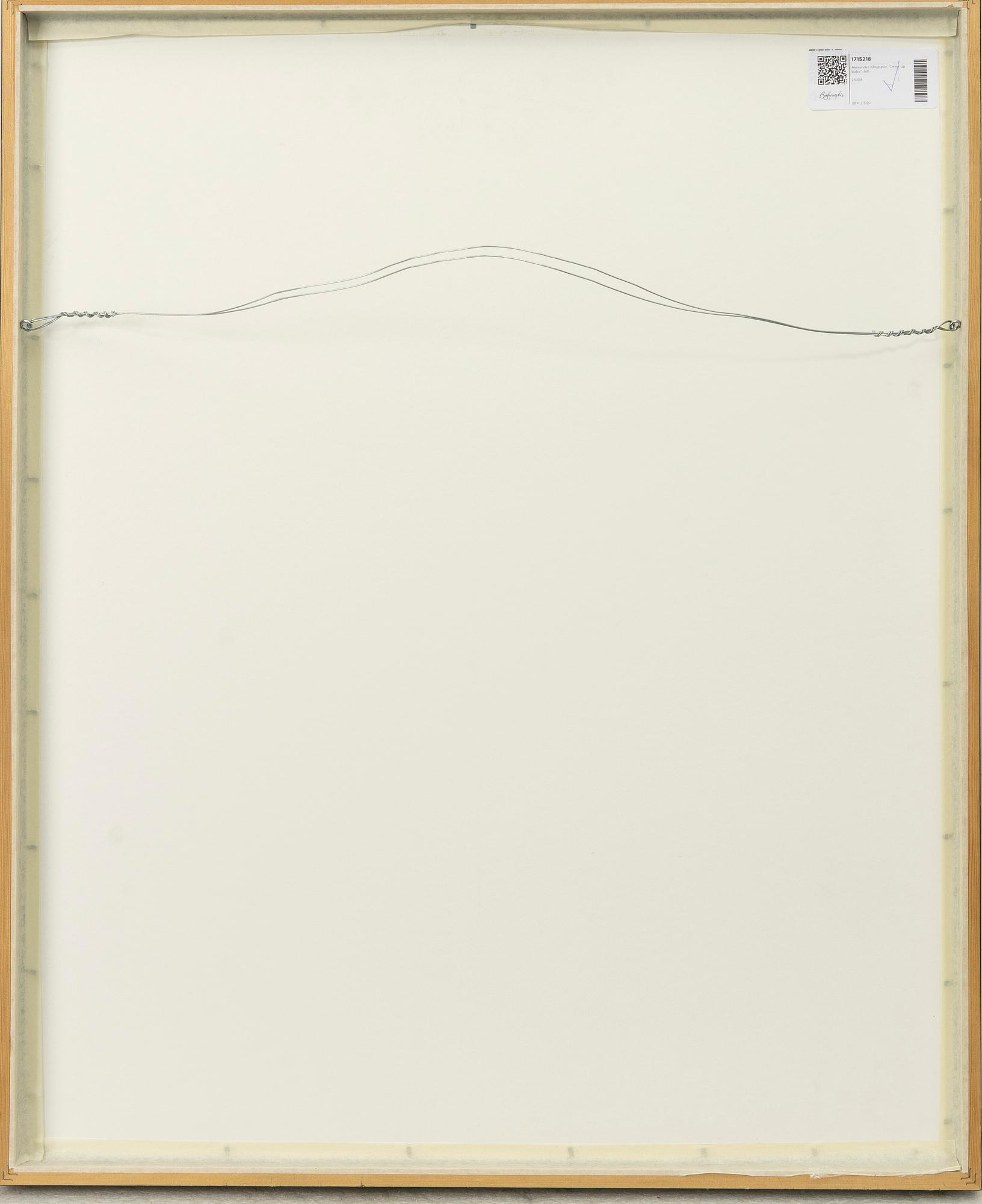 Alexander Klingspor, "Drink up baby".